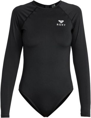 Roxy Damen Langärmliger Badeanzug Essentials Onesie Back Zip Rash-Guard-Shirt