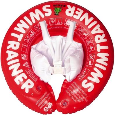 FREDS SWIM Academy Swimtrainer Classic Rot - Schwimmtrainer für Kinder von 3 Mon