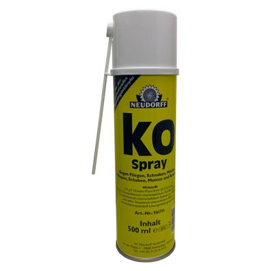 Neudorff ko Spray 500 ml - gegen Fliegen, Schnaken, Mücken, Wespen, Schaben, Motte...