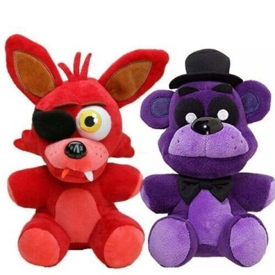 2x FNAF Five Nights at Freddy´s Bear Springtrap Bunny Doll Plüschtiere Spielzeug