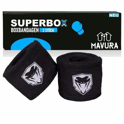 Superbox Boxbandagen Handbandagen Boxen MMA Kickboxen Muay Thai Wraps 2er Set