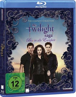 Twilight Saga Complete Col.(BR) Softbox Min: 1502/ DD5.1/ WS 6Discs - Concorde 3975