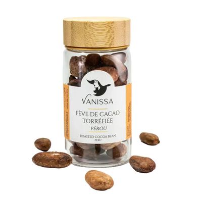 Vanissa Geröstete Kakaobohnen aus Peru - 100% natürlich, 200g
