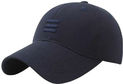 Dezente Dunkelblaue Unisex Kappe - Snapbacks Baseball Caps Capys Schirmmützen Hats