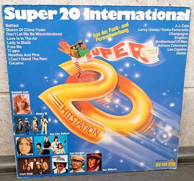 LP Super 20 Hitstation ( Boney M / Carl Douglas u.a )