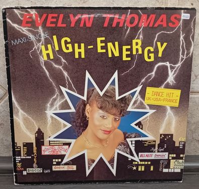 12" Maxi Vinyl Evelyn Thomas - High Energy