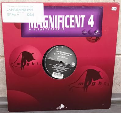 12" Maxi Vinyl Magnificent 4 - O.K Partypeople