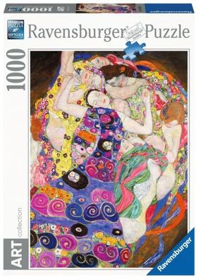 Ravensburger - Puzzle 1000 Art Collection Gustav Klimt The Vir... - ...