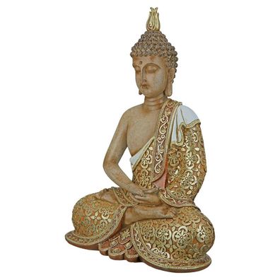 Poly Buddha "Mangala", H 29cm , von Gilde