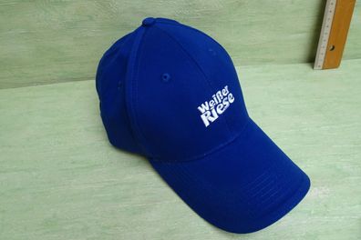 Weisser Riese Cap Kappe Mütze Hut blau neuwertig ungetragen Henkel. de