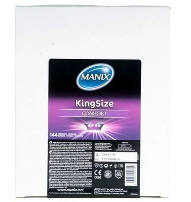 Manix Skyn King Size Latex Kondome, 144 Stück