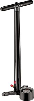 Lezyne Standluftpumpe Alloy Floor Drive, schwarz-glänzend,220PSI, 63,5cm