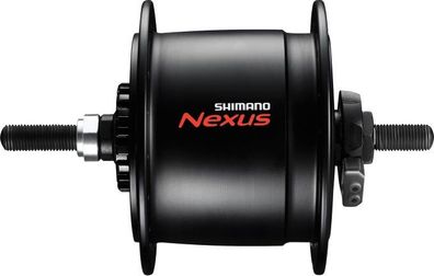Shimano Nabendynamo NEXUS DH-C6000-3R 3W, Schutz hoch, schwarz