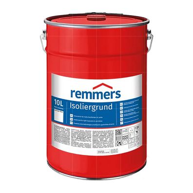 Remmers Isoliergrund Sperrgrund Holz-Grundierung 10L RAL 9016 WEISS