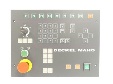 Deckel / Maho Bedientafelfront 0601000400 für Maho CNC 532 / MH 600E