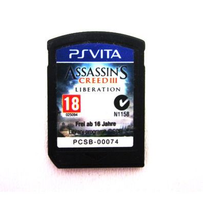 PS Vita Spiel Assassin's CREED III / 3 - Liberation #B