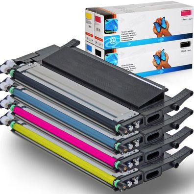 4 Toner Set für Xpress C 483 FW D&C-Tonerkassetten alle Farben CLT-P404C kompatibe...