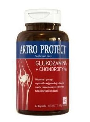 Artro Protect, Glucosamin + Chondroitin, 63 Kapseln