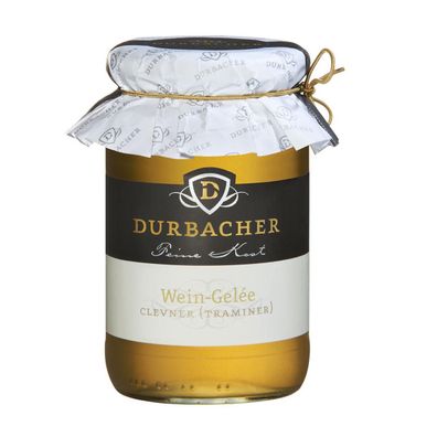 Durbacher Clevner Wein-Gelee (weiß) - Feine Delikatesse aus der Region, 400g