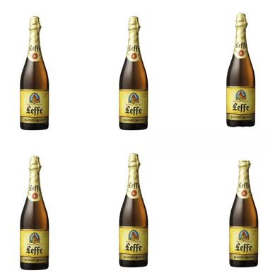 Leffe Blond belgisches Bier 6 x 0,75 Ltr. 6,6 % Alkohol