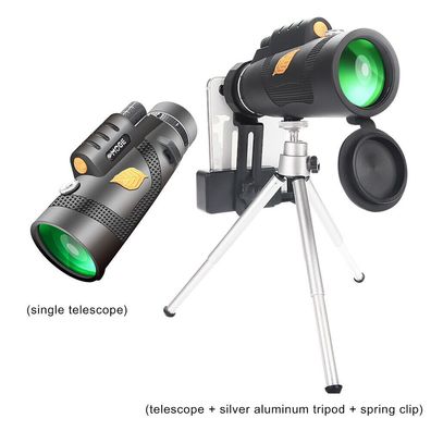 Mini-Monokular-Teleskop, Handy-Kamera, 12 x 50 HD, Wandern, Camping, Teleskope