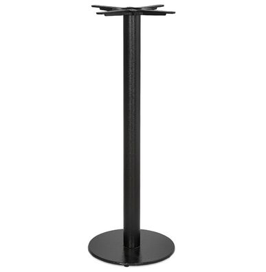 Kokoon® Tischfuß (ohne Tischplatte) 40x40x110 cm, Metall, Schwarz,18,48 kg