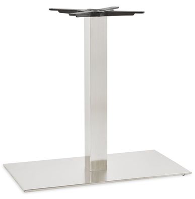 Kokoon® Tischfuß (ohne Tischplatte) 75cm 40x75x75 cm, Metall, Rostfreier Stahl,33 kg