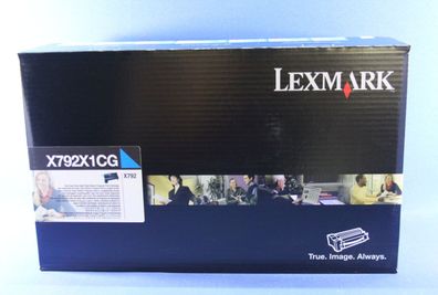 Lexmark X792X1CG Toner Cyan X792 -A