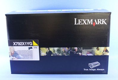 Lexmark X792X1YG Toner Yellow X792 -A