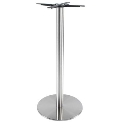 Kokoon® Tischfuß (ohne Tischplatte) 110cm 50x50x110 cm, Metall, Rostfreier Stahl,24,4