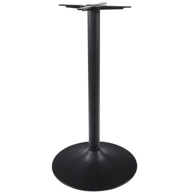 Kokoon® Tischfuß (ohne Tischplatte) 110cm 60x60x110 cm, Metall, Schwarz,30 kg