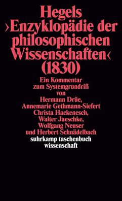 Hegels 'Enzyklop?die der philosophischen Wissenschaften, Herbert Schn?delba ...