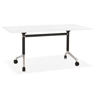 Kokoon® Design Schreibtisch / Besprechungstisch/ Office Desk mit Klapp-Platte HELPE 8