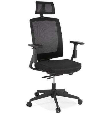 Kokoon® Bürostuhl OFFICE 70x73x131 cm, Textil, Schwarz,25,85 kg