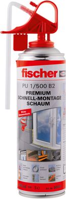 fischer Premium Schnellmontage Schaum PU 500