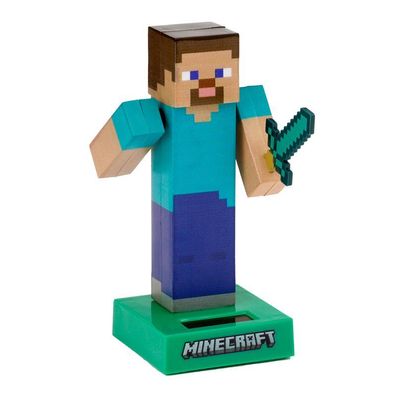 Minecraft Steve Solar Pal Wackelfigur