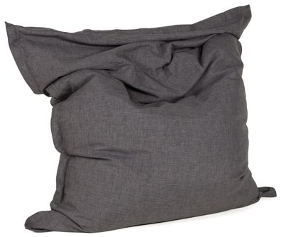 Kokoon® Design-Sitzsack ZAK 129x168x33 cm, Textil, Dunkelgrau,12,2 kg