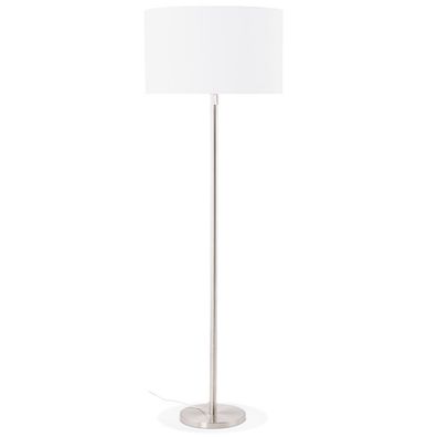 Kokoon® Design Stehlampe WINONA 50x50x155 cm, Plastik / Polymer, Weiß,8,9 kg