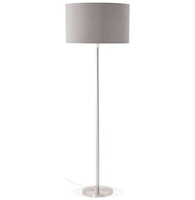 Kokoon® Design Stehlampe WINONA 50x50x155 cm, Plastik / Polymer, Grau,8,9 kg
