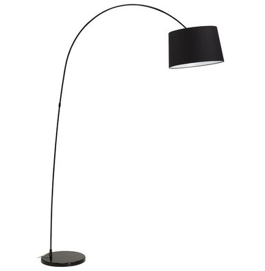 Kokoon® Design Stehlampe KAISER 40x133x205 cm, Metall, Schwarz,20,2 kg