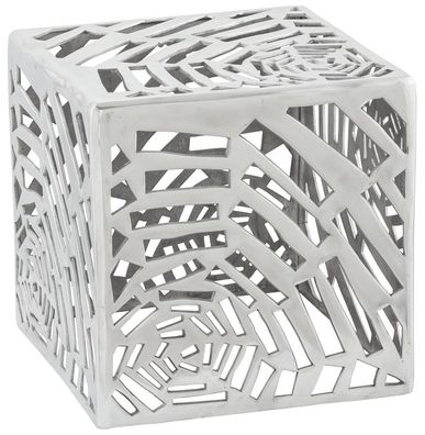 Kokoon® Dekoratives Design-Accessoire TRIBAL 37x37x37 cm, Aluminium, Aluminium,9,2 kg