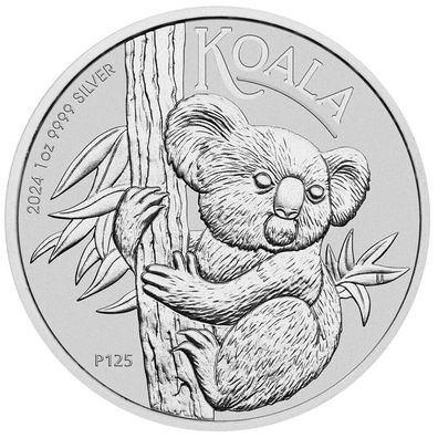 1 oz Silbermünze Australien Koala 2024