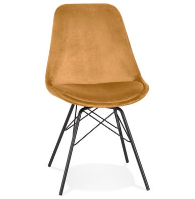 Kokoon® Design-Stuhl DOLCE 45x55x83 cm, Textil, Musettarde,9 kg