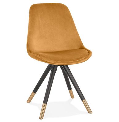 Kokoon® Design-Stuhl MIKADO 48x56x83 cm, Textil, Musettarde,12,61 kg