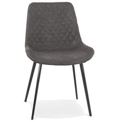 Kokoon® Design-Stuhl HABILI 52x59x82 cm, Textil, Dunkelgrau,9,4 kg