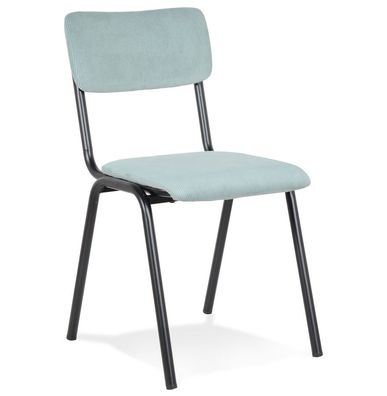 Kokoon® Design-Stuhl GODIS 49,5x59x83 cm, Textil, Blau,8,8 kg