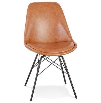 Kokoon® Design-Stuhl TOK 45x55x83 cm, Textil, Braun,9 kg