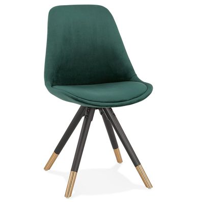 Kokoon® Design-Stuhl MIKADO 48x56x83 cm, Textil, Grün,12,61 kg