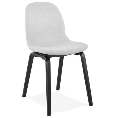 Kokoon® Design-Stuhl CAPRI 44,5x52,5x81 cm, Textil, Hellgrau,11,13 kg