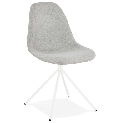 Kokoon® Design-Stuhl FLOPPY 46x50x84 cm, Textil, Hellgrau,9,96 kg